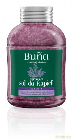 Buna Szałwia Sól do kąpieli odprężająca 600 g