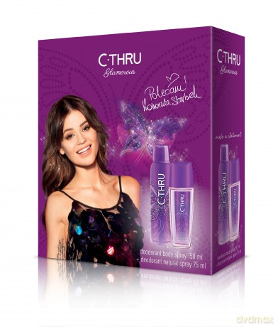 C - THRU Glamorous Zestaw prezentowy (dezodorant spray 150 ml i dezodorant w atomizerze 75 ml)