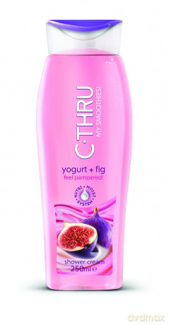 C - THRU My Smoothies! Żel pod prysznic kremowy Yogurt+Figa 250 ml