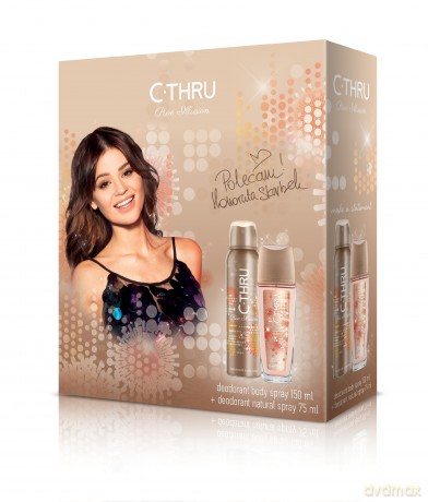 C - THRU Pure Illusion Zestaw prezentowy (dezodorant spray 150 ml i dezodorant w atomizerze 75 ml)