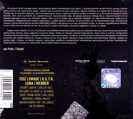 Asfalt Records 1999-2009 [CD]+[DVD]
