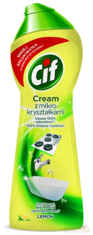 Cif Lemon Cream Mleczko do czyszczenia z mikrokry ształkami 300 g