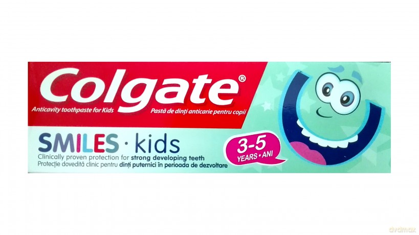 Colgate Pasta do zębów dla dzieci Smiles Kids (3 - 5 lat) 50 ml