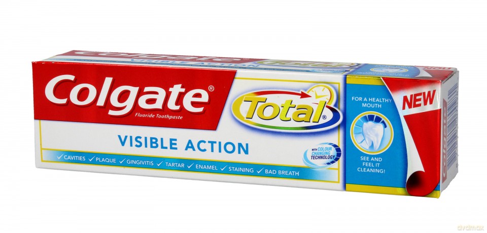 Colgate Pasta do zębów Total Visible Action 75 ml