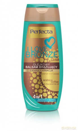Dax Cosmetics I Love Bronze Balsam brązujący olejkowy 4w1 ciemna karnacja 250 ml