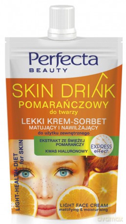 Dax Cosmetics Perfecta Beauty Skin Drink Krem - sorbet matująco - nawilżający do twarzy 50 ml
