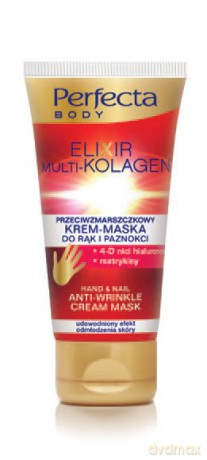 Dax Cosmetics Perfecta Body Elixir Multi - Kolagen Krem - maska przeciwzmarszczkowy do rąk 80 ml