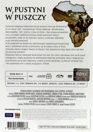 W pustyni i w puszczy (1973) [2DVD]
