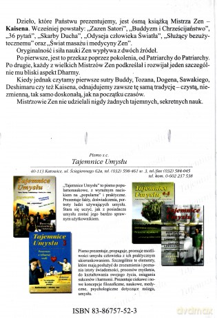 Trylogia Mistrzów Zen - Mistrz Kaisen [KSIĄŻKA]