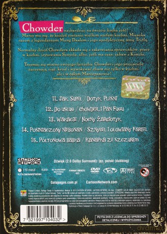 Chowder część 3 odcinki 11-15 [DVD]