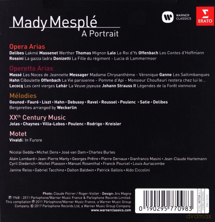 Mady Mesple: A Portrait [4CD]