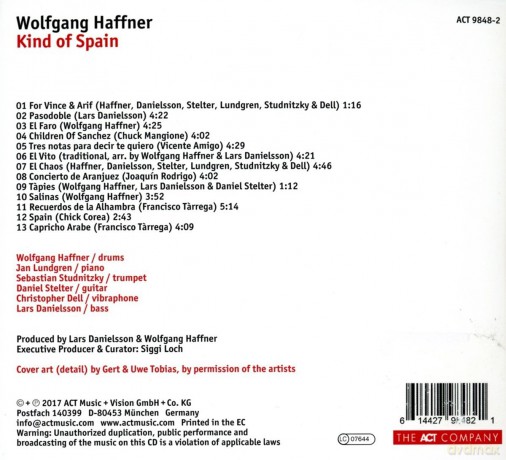 Wolfgang Haffner: Kind Of Spain [CD]