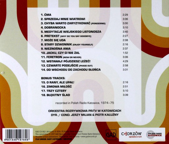 Jerzy Milian Orkiestra Rozrywkowa PRiTV w Katowicach: Pretekst [CD]