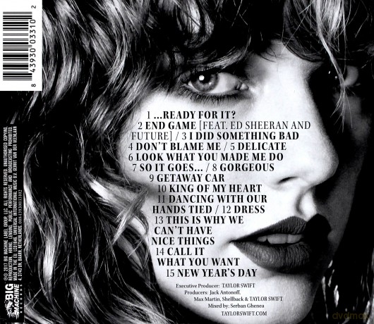 Taylor Swift: Reputation [CD]