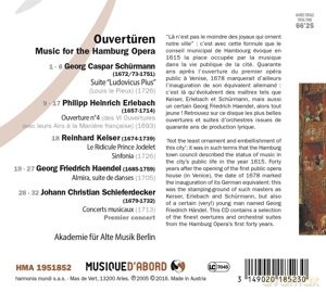 Ouverturen: Akademie Fur Alte Music Berlin (digipack) [CD]