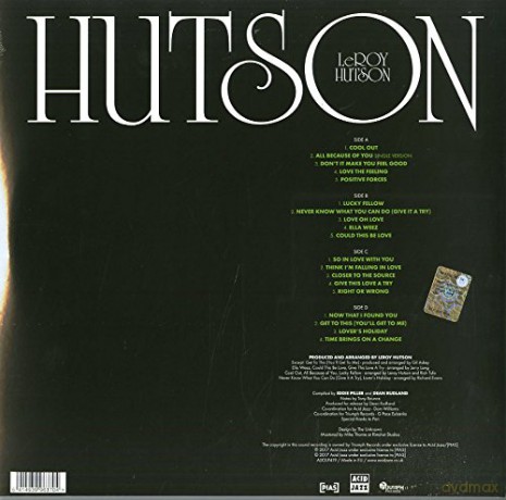 Leroy Hutson: Anthology 1972 - 1984 [2xWinyl]