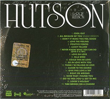 Leroy Hutson: Anthology 1972-1984 [CD]