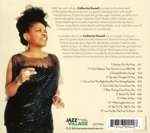 Catherine Russell: Harlem On My Mind (digipack) [CD]
