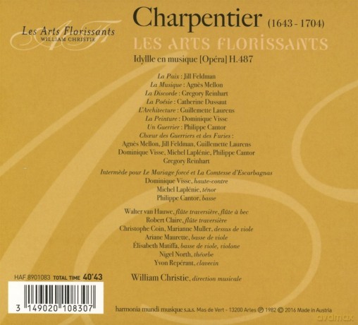 Charpentier: Les Arts Florissants (digipack) [CD]