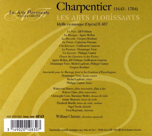 Charpentier: Les Arts Florissants (digipack) [CD]
