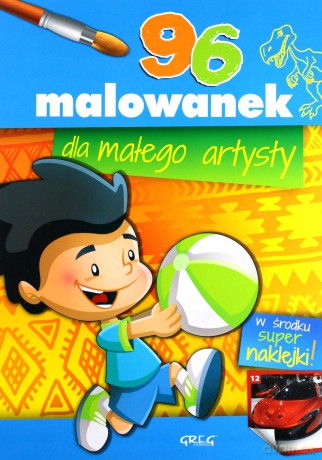 96 malowanek dla małego artysty [KSIĄŻKA]