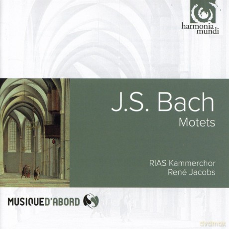 Bach: Motets Rias Kammerchor Rene Jacobs [CD]