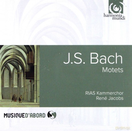 Bach: Motets Rias Kammerchor Rene Jacobs [CD]