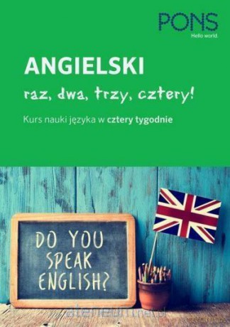 Angielski raz, dwa, trzy, cztery [KSIĄŻKA]