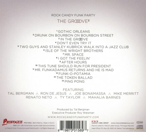 Rock Candy Funk Party: The Groove Cubed (digipack) [CD]