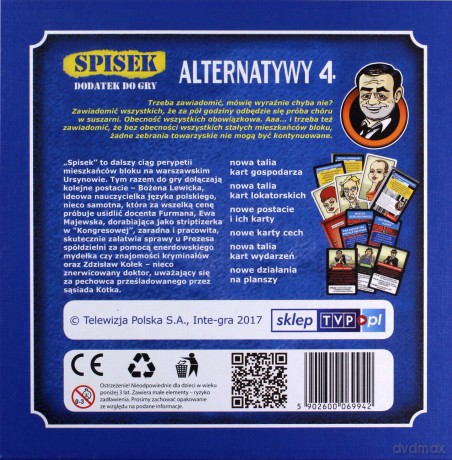 Alternatywy 4 - Spisek [GRA PLANSZOWA]
