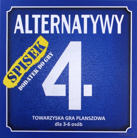 Alternatywy 4 - Spisek [GRA PLANSZOWA]