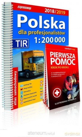 Atlas samochodwy Polska 2018/2019 dla profesjonalistów 1:200 000 [KSIĄŻKA]