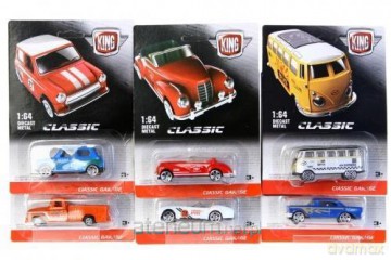 Auto metalowe classic