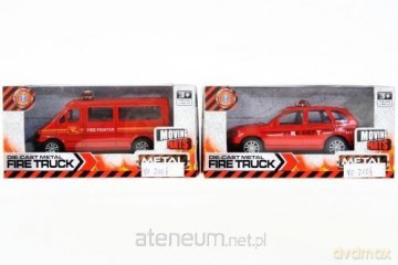 Auto metalowe straż pożarna
