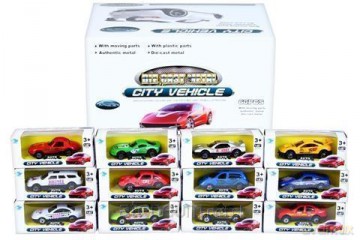 Auto osobowe metalowe mix