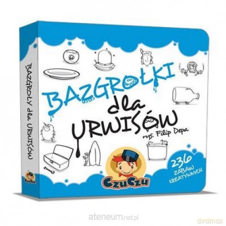Bazgrołki dla urwisów [KSIĄŻKA]