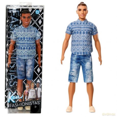 Barbie Fashionistas Ken Distressed Denim Doll