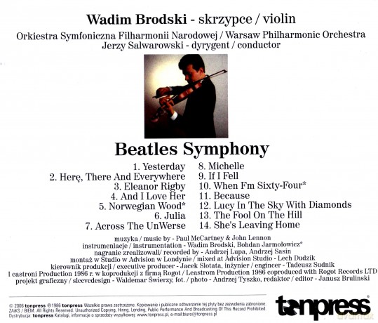 The Beatles Symphony [CD]