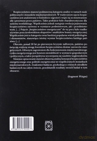 Bezpieczeństwo energetyczne we współczesnych stosu [KSIĄŻKA]