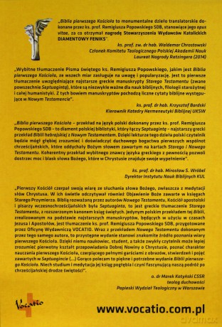 Biblia pierwszego Kościoła (bordowa) [KSIĄŻKA]