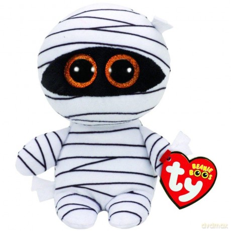 Beanie Boos mask - biała mumia