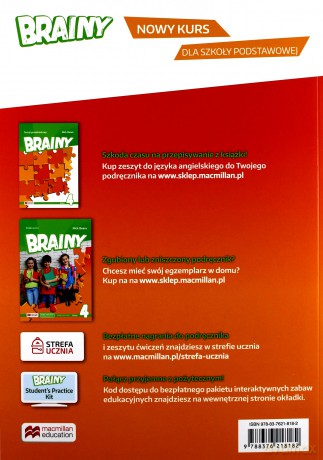 Brainy 4 ćwiczenie [KSIĄŻKA]