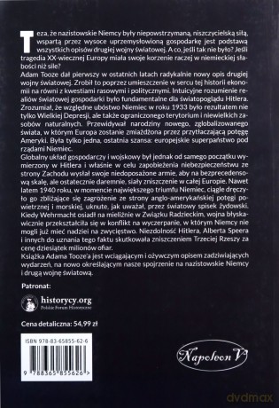 Cena zniszczenia. Wzrost i załamanie nazistowskiej - Adam Tooze [KSIĄŻKA]