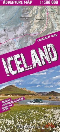 Comfort!map&Adventure ICELAND 1:500 000