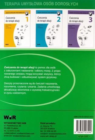 Ćwiczenia do terapii afazji cz. 4 - Mariola Czarnkowska, Anna Lipa, Paulina Wójcik-Topór [KSIĄŻKA]