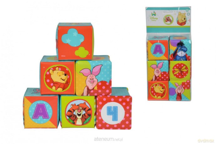 Disney Baby - Miękkie klocki
