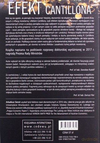 Efekt Cantillona czyli dlaczego pieniądz - Arkadiusz Sieroń [KSIĄŻKA]