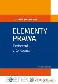 Elementy prawa. Podręcznik z ćwiczeniami [KSIĄŻKA]
