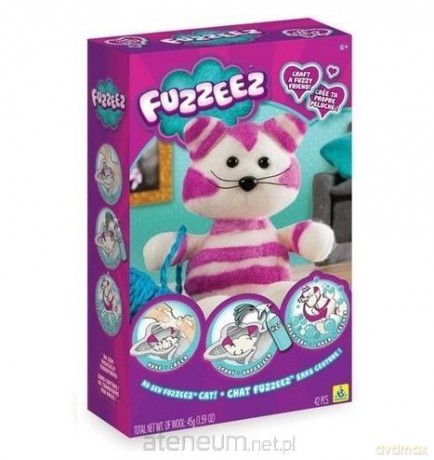 Fuzzeez Zrób pluszowego zwierzaka - Kot w paski