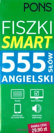 Fiszki Smart 555 słów. Angielski [KSIĄŻKA]